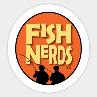 Classic Fish Nerds Logo Sticker